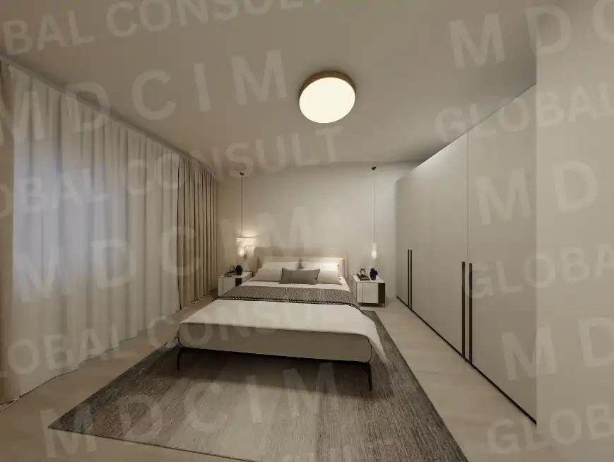 Randare bucatarie moderna – casa parter 134 mp