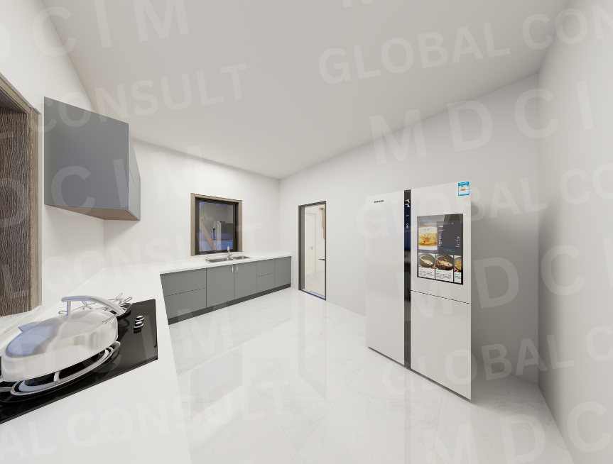 Randare baie moderna – casa mare 134 mp