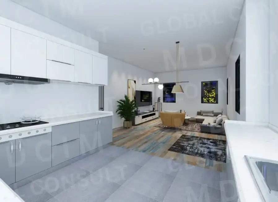 Randare dormitor – casa mica ieftina cu 1 dormitor